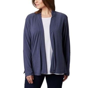 Columbia Ženske Kardigan - Essential Elements Plus Size Tamnoplave | BJTH-54196